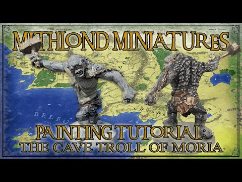 MESBG Cave Troll of Moria Painting Tutorial