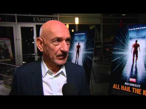 Marvel One-Shot: All Hail The King Screening: Sir Ben Kingsley Interview | ScreenSlam