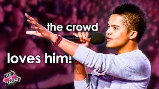 His Charm And Charisma Make The Girls Go CRAZY – But His Voice Is Just UNDENIABLE!