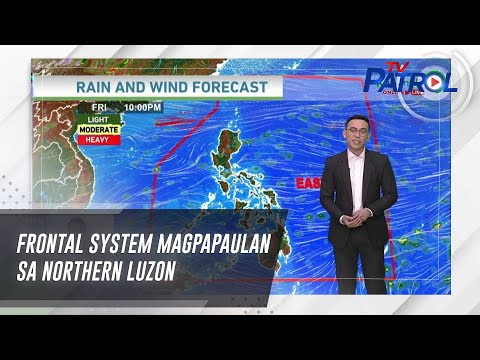 Frontal system magpapaulan sa Northern Luzon TV Patrol