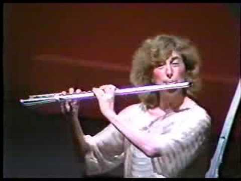 Paula Robison, flute - Syrinx by Claude Debussy