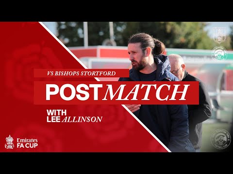 POST MATCH REACTION | Lee Allinson | Hemel Hempstead Town FC 4-1 Bishops Stortford