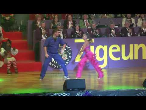 Prunkfestsitzung 2018 Tanzpaar Pauline und Jonathan