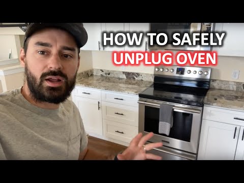 How To Safely Unplug Oven | The DIY Guide | Ep 171