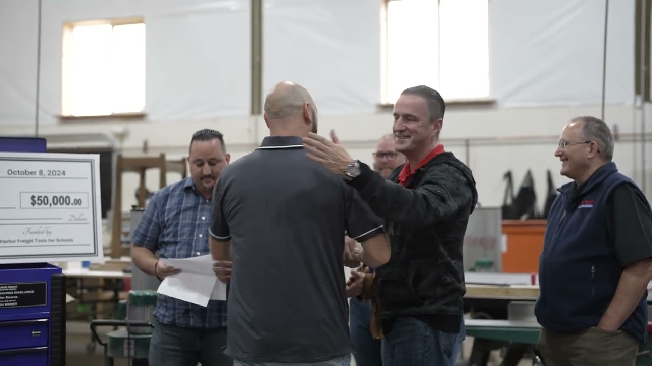 Surprise $50,000 Award for Team Oregon Build Instructor Inspires Future Trades Talent!