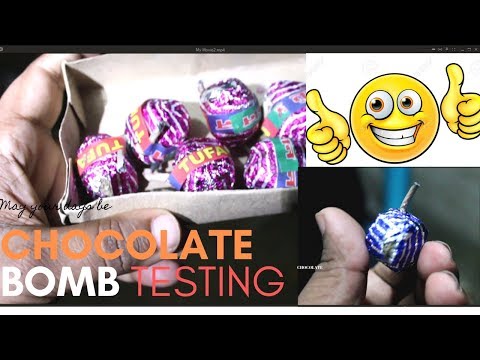 Chocolate bomb testing |Testing Diwali stash 2019