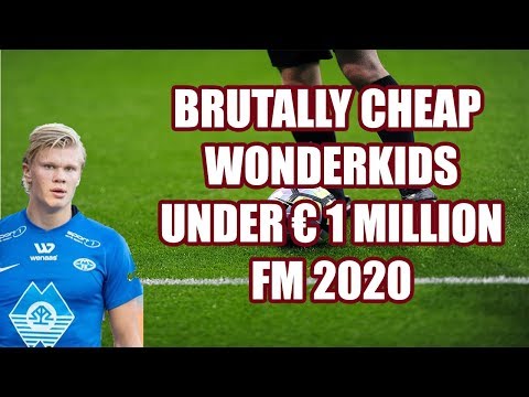 FM20 Brutally Cheap Wonderkids € 1 Million in EPL - Football Manager 2020