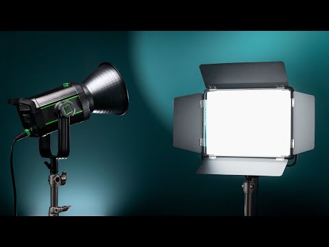 Panel Lights VS COB Lights - What To Use and When