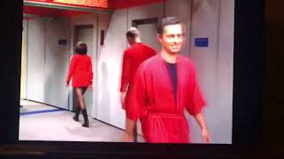 Star Trek - Kirk and Spock beam a crazy man into deep space