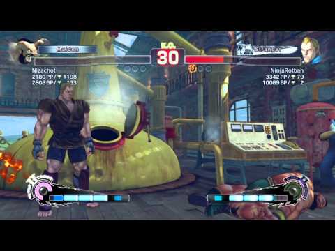 SSF4 AE: Nizachot (Zangief) vs NinjaRotbah (Abel)