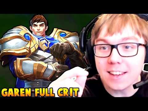 TheBausffs is FINALLY PLAYING GAREN TOP (FULL CRIT)