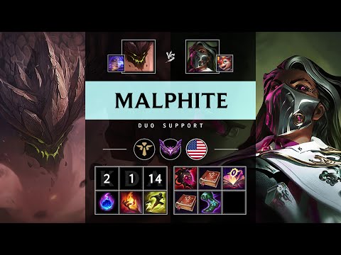 Malphite Support vs Renata Glasc - NA Master Patch 25.17
