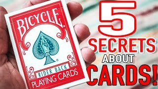 5 HIDDEN SECRETS in a Deck of Cards You May Not Know Of!!