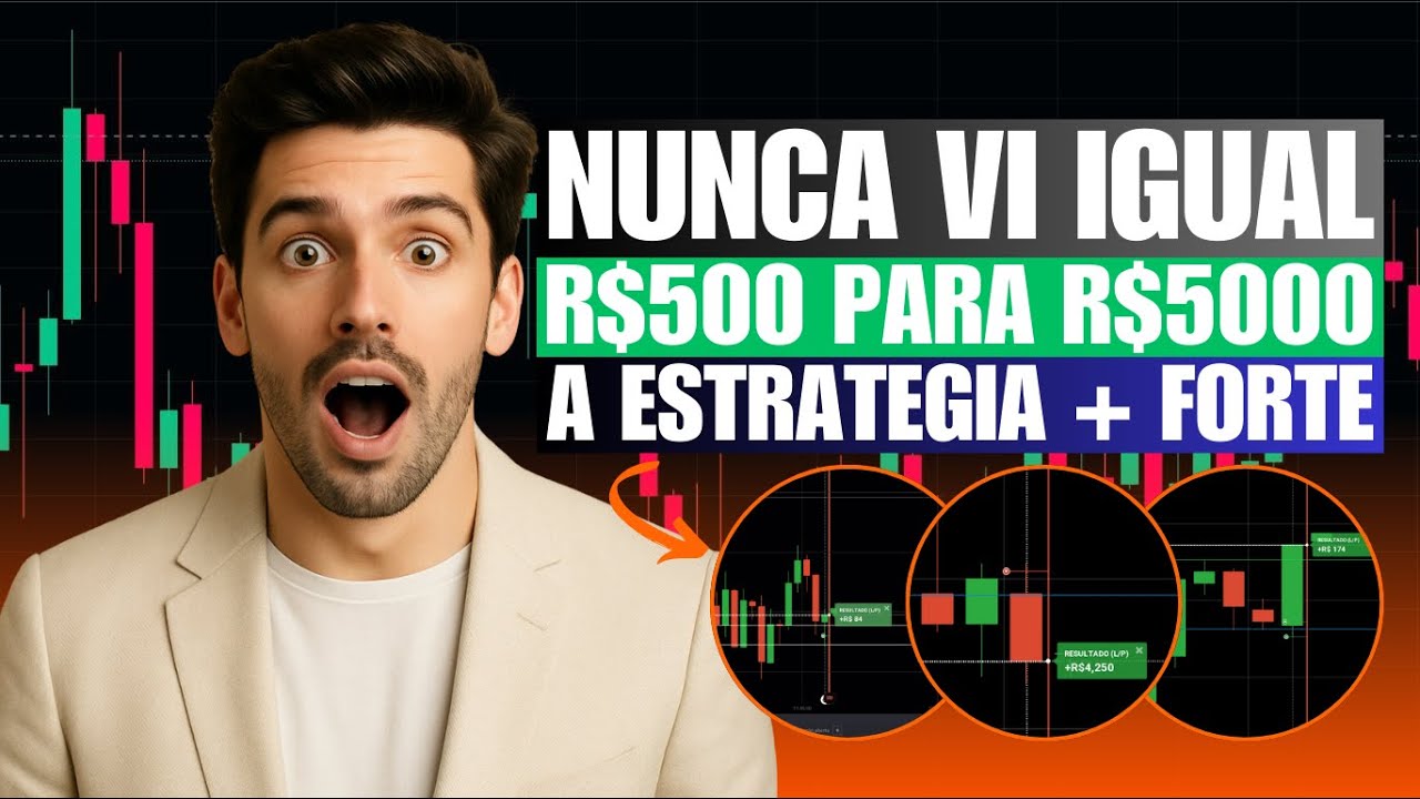 TRANSFORMEI R$ 500 EM R$ 5 000 COM LEITURA DE VELAS