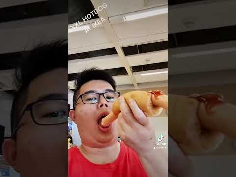 XXL 12 INCH HOTDOG AT IKEA
