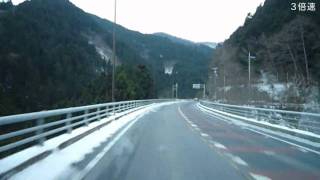 preview picture of video '国道169号線 川上村～上北山村 （3倍速） R169 mountain pass'