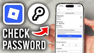 How To See Your Roblox Password - Tutorial
