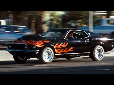 stolen '69 Mustang chased by '73 El Camino