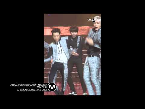 [MPD/직캠] 140911 SUPER JUNIOR 규현(Kyu Hyun) - MAMACITA