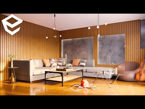 Enscape 3.5 Tutorial: Super Realistic Interior Render Setting In Enscape