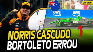 NORRIS PASSA EM PROVA DE FOGO / BORTOLETO ADMITE ERRO / FERRARI NO INFERNO / MARKO CRITICA HADJAR E+