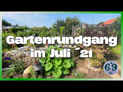 Gartenrundgang im Juli 2021