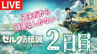 【２日目】ゼルダの伝説 ティアーズ オブ ザ キングダムやってみる！