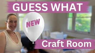 Moving My Small Craft Room Into a Bedroom | New Craft Room Planning - Plan with Me! 🎈🥰
