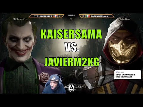 SCORPION VS JOKER - KAISERSAMA VS JAVIERM2KG - 【Mortal Kombat 11 Aftermath】