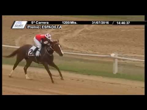 31/07/2016 – Hipodromo Melo – Carr 5 – ESPADILLA