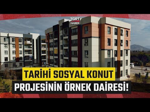 Yüzyılın Konut Projesinin Örnek Dairesi! TOKİ Başkanı Sungur: Geleneksel Doku ile Planlama Yapıyoruz