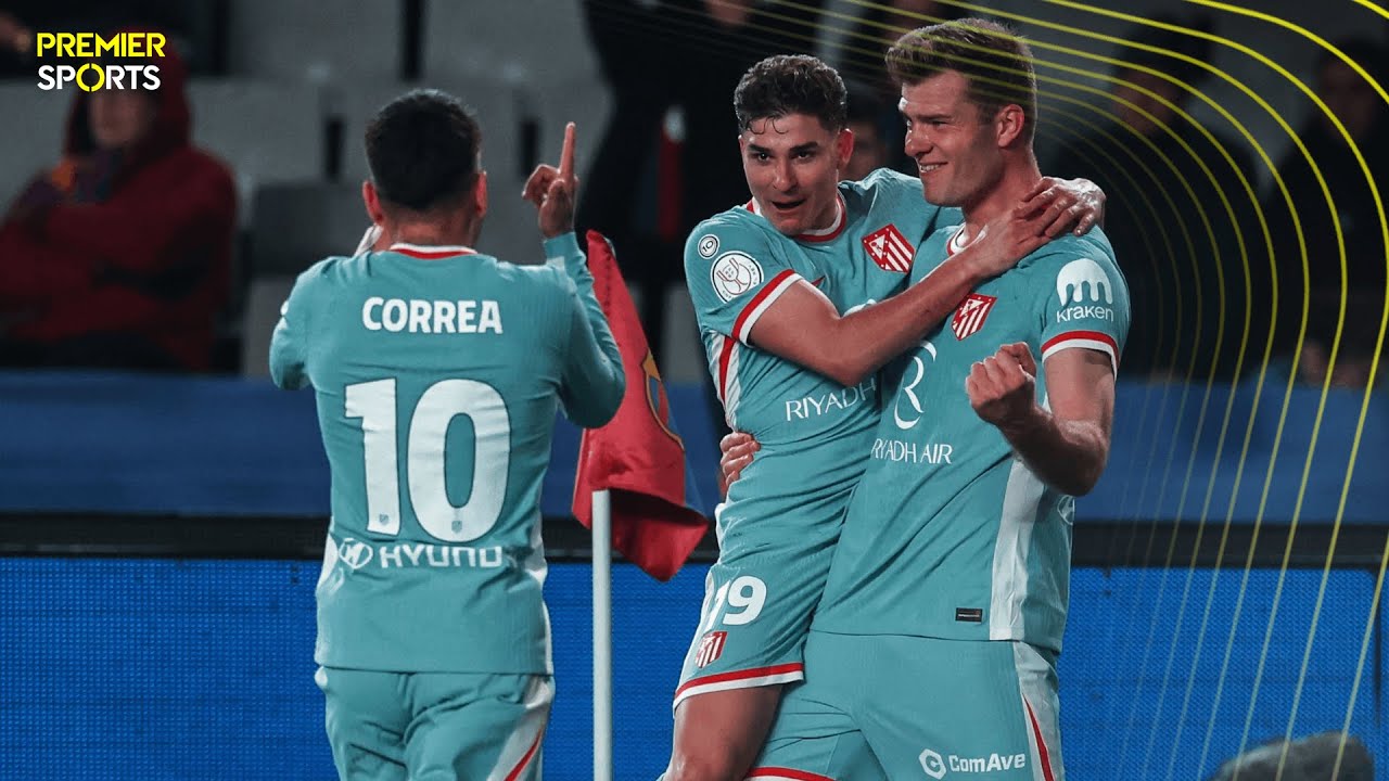 HIGHLIGHTS | Barcelona 4-4 Atlético Madrid | Late Alexander Sørloth equaliser in cup classic