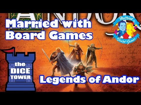 Legends of Andor Review with Married with Board Games