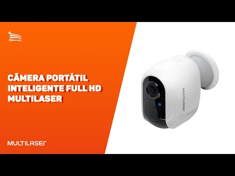 Câmera Portátil Inteligente Full HD - Video