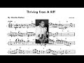 Thriving From a Riff - Charlie Parker / Transcription (Eb)
