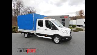 Ford TRANSIT STAKE BODY TARPAULIN DOUBLE CABIN DOKA 7 SEATS CRUISE CO 幌付きトラック（3.5t未満） | 画像 4 - Autoline