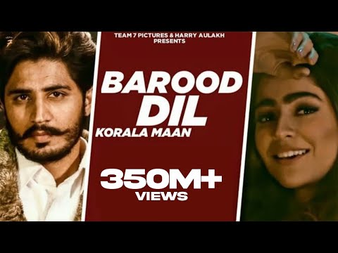 Poster barood dil lyrics – korala maan | gurlez akhtar