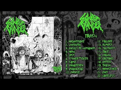Sewage Grinder - Trash 7" FULL EP (2019 - Grindcore)