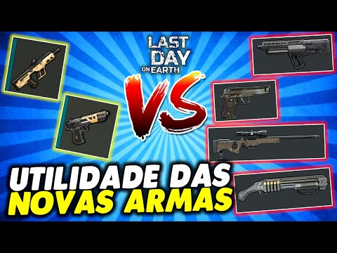 UTILIDADE DAS NOVAS ARMAS - Last Day On Earth