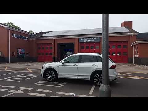 Eccles's 21 plate pump turnout - Greater Manchester Fire and Rescue Service