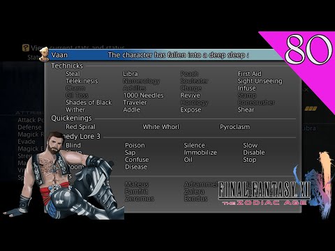 All Techniks - Postgame - FF12 Zodiac Age - 100% Guide - P80