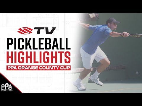 Jay Devilliers' Beautiful Backhand Erne Pickleball Highlight - PPA Orange County Cup Men's Singles