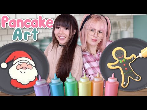 2 Dummis versuchen Pancake Art ⚡️ BFF Battle