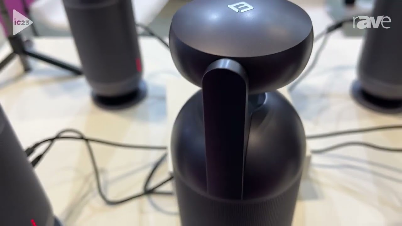 InfoComm 2023: Shenzhen EMEET Technology Shows Meeting Capsule Pro Conference Camera for Hybrid Work