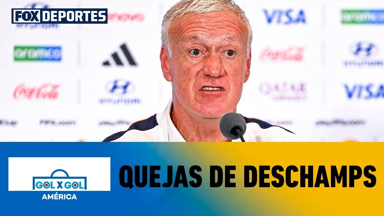 💥 QUEJAS DE DESCHAMPS | El seleccionador de Francia se quejó de Ivan Barton | GolXGol