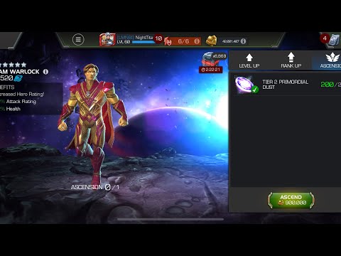 MCOC 6-Star Rank 5 Adam Warlock is an absolute True Damage Beast