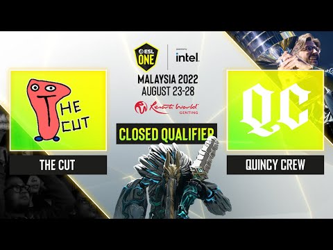 Dota2 - The Cut vs Quincy Crew - Game 2 - ESL One Malaysia 2022 NA: Closed Qualifier