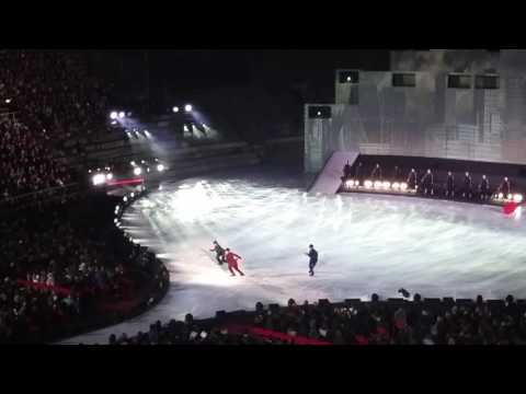 Intimissimi on ice Verona Arena. Shake it off Hot shivers senior synchro Team