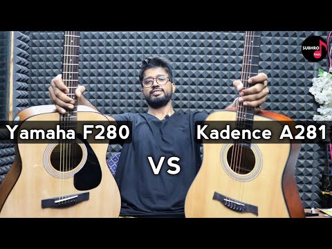 Kadence A281 VS Yamaha F280 Detailed Review | Comparison | Which Is The Best Budget Guitar In 2024?