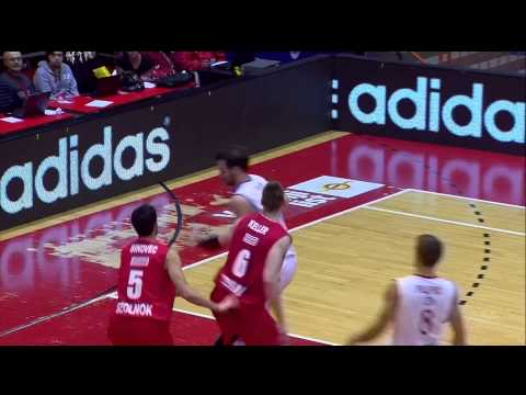 ABA Liga 2014/15, Round 13 highlights: Cedevita - Szolnoki Olaj (21.12.2014)